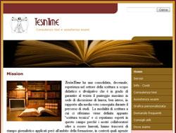 Sul web il nuovo sito Tesin-time.com