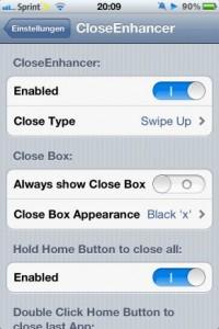 TweakCydia: Closer Enancher chiudere tutte le app in background con una gesture