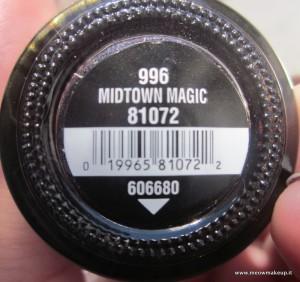 China Glaze Midtown Magic & Accent Nail with Inglot 202