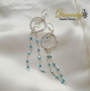 Wire wrapping: Parure per la mamma.