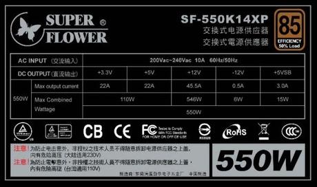 Super Flower SF-550K14XP