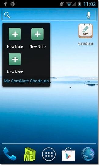 SomNote Android iOS Widget SomNote, prendere note e sincronizzarle in Cloud su Android & iPhone