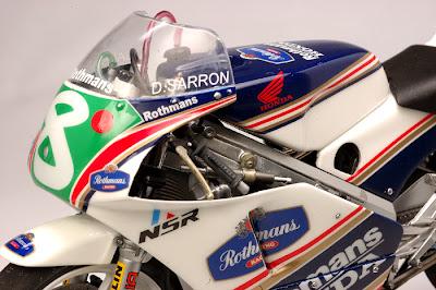 Honda NSR 250 D.Sarron 1990 by Utage Factory House (Tamiya)