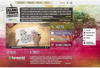 Pbcom Forworld lancia al Fuorisalone il contest internazionale Talent T-shirts - the art chance