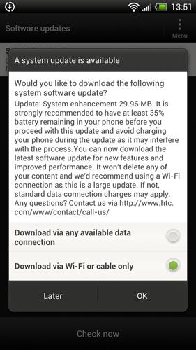 HTC One X Scarica Download aggiornamento Firmware : Changelog completo