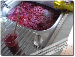 Esperimenti tintori in cucina