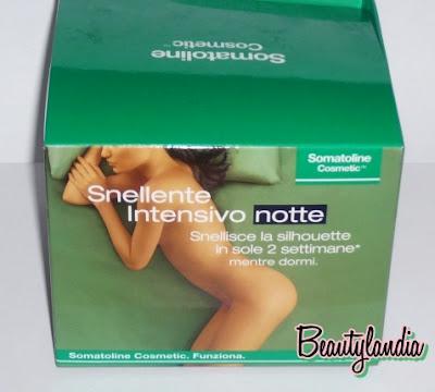 SOMATOLINE COSMETIC Recensione trattamento snellente intensivo notte