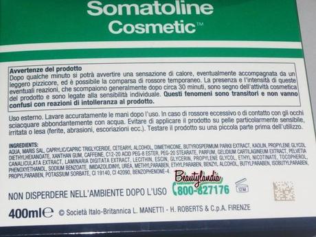 SOMATOLINE COSMETIC Recensione trattamento snellente intensivo notte