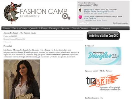 Alessandra Razete The Fashion Jungle Fashion Camp 2012