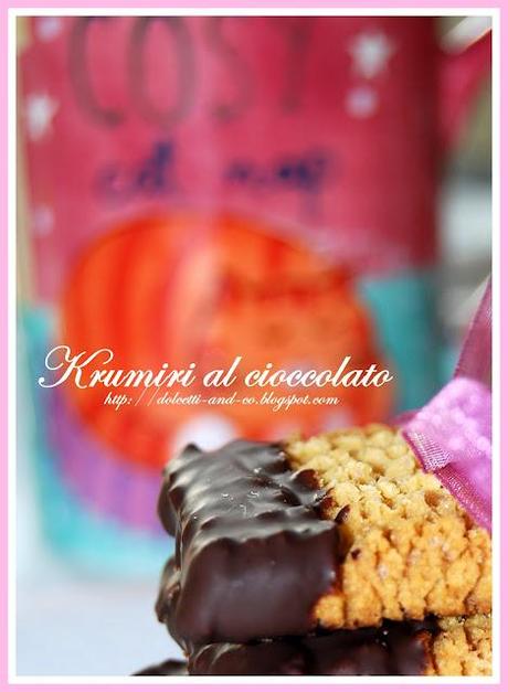 Krumiri al cioccolato