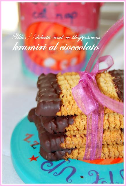 Krumiri al cioccolato