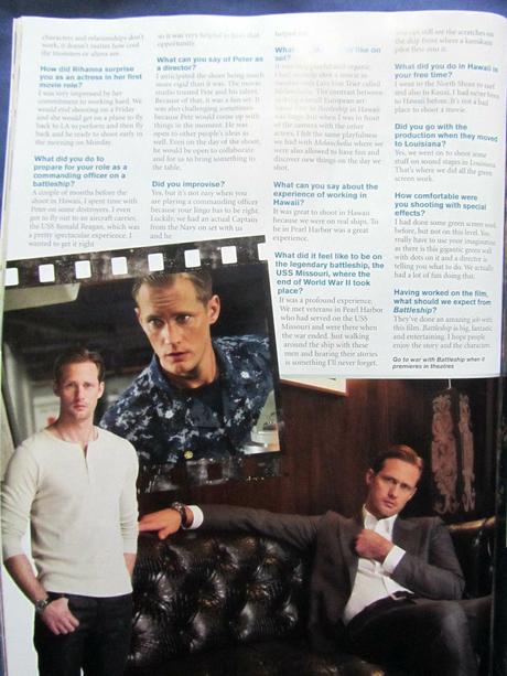 Alexander Skarsgård su Hot Magazine Malaysia