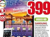 Galaxy Note, Nexus offerta