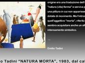 Fondazione Marconi, NATURA MORTA Emilio Tadini, voce Francesco Tadini archivio Spazio