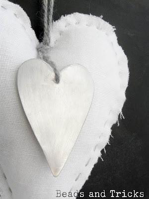 Cuore lino riciclato alluminio