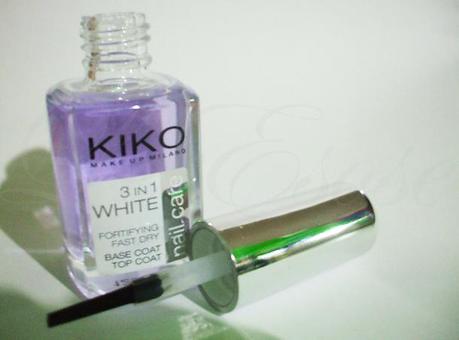 KIKO - 3 in 1 White Base coat & Top coat