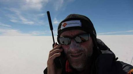 Con Geomat, la Georeferenziazione satellitare di Intermatica, la traversata integrale della Groenlandia di Michele Pontrandolfo in tempo reale