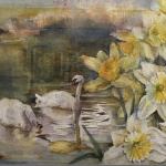 Swans at hurst