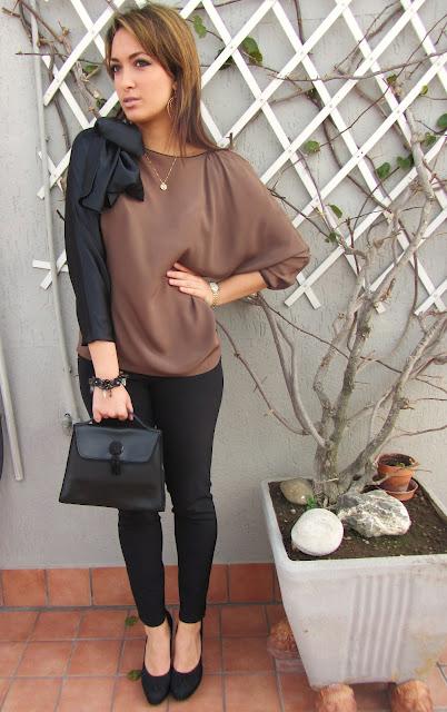 Vintage Brown/Black Shirt