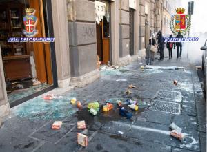 Roma : la fotogallery del 15 Ottobre 2011 da cui sono scattati gli arresti di oggi