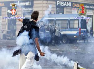 Roma : la fotogallery del 15 Ottobre 2011 da cui sono scattati gli arresti di oggi