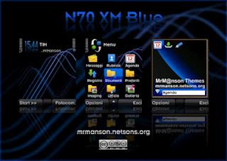 N70 Xpress Music Blue