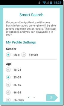 AppGenius Android Help1 Scoprire nuove applicazioni per Android con AppGenius