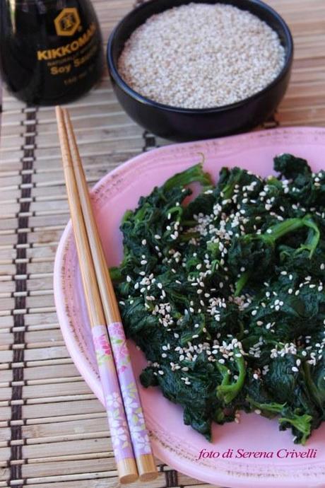 INSALATA DI SPINACI COTTI di Dolcipensieri