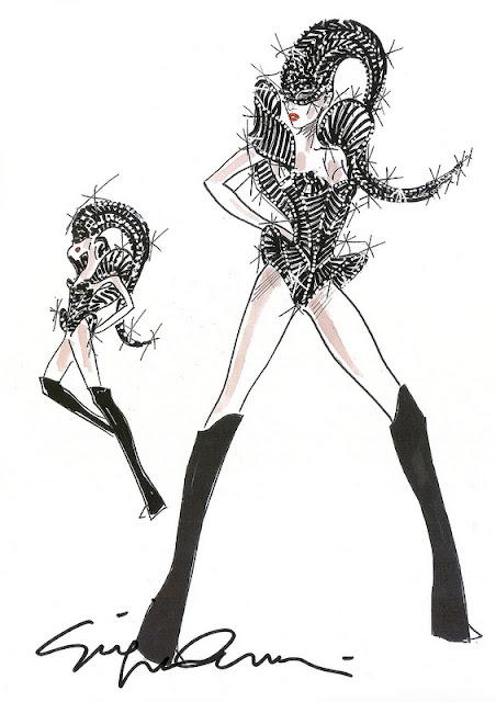 LADY GAGA / GIORGIO ARMANI / BORN THIS WAY BALL TOUR