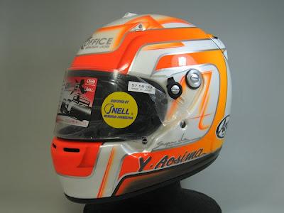 Arai GP-5X Y.Aosima by K Office Brush Job