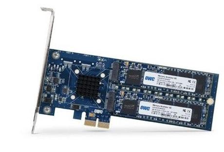 OWC presenta una scheda PCI per inserire un disco SSD nel Mac Pro