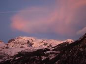 pink blue Monte Rosa special sunset Champolu