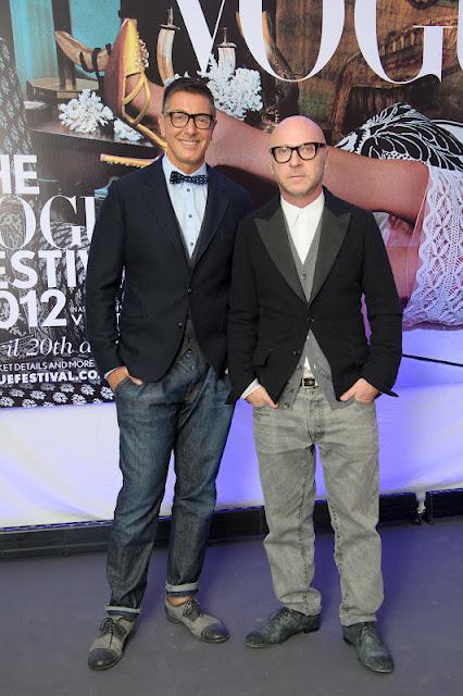 Dolce & Gabbana at The Vogue Festival in the UK