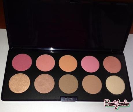 Swatch e Review Palette I Blushissimi by NEVE COSMETICS