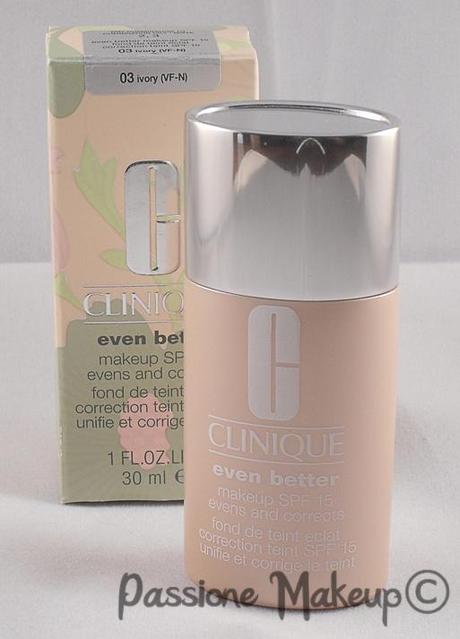 Clinique: Fondotinta Even Better Makeup SPF 15