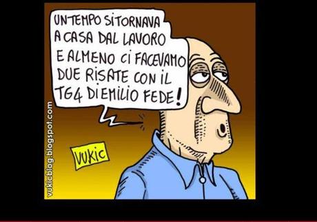 La satira politica del vignettista Marco Vukic – Aprile 2012: un diamante… è per sempre!