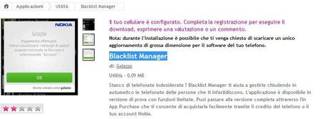 Blacklist Manager: rifiuta in autumatico le telefonate delle persone che ti infastidiscono