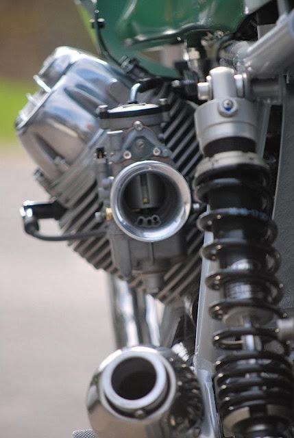 Cafe Racer Guzzi by HTMoto