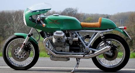 Cafe Racer Guzzi by HTMoto