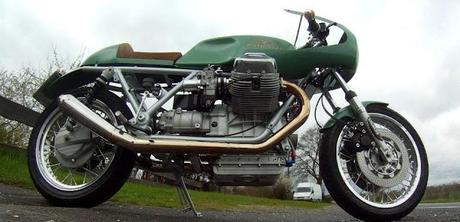 Cafe Racer Guzzi by HTMoto