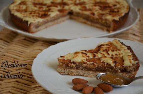 Torta frangipane allo zenzero con chibouste al miele