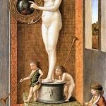 Giovanni Bellini - Quattro allegorie -  La prudenza (o Vanita)