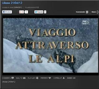 VIDEO. VIAGGIO ATTRAVERSO LE ALPI RAI.TV