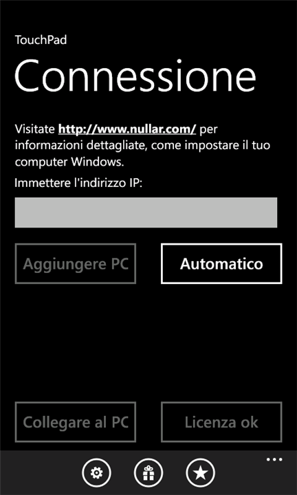 TouchPad versione 2.8: utilizzare il telefono come un mouse per controllare il PC