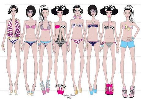 Bikinis for the models of my header