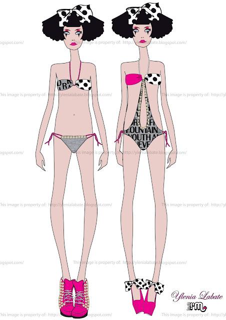 Bikinis for the models of my header