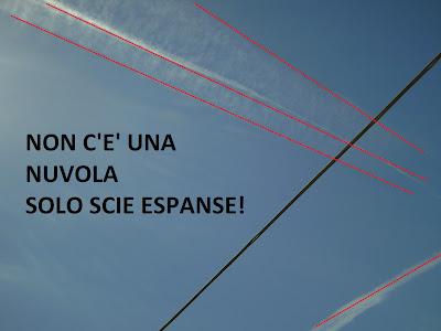 Documentazione fotografica: cancellazione dell'azzurro del cielo - 22 - 04 - 2012