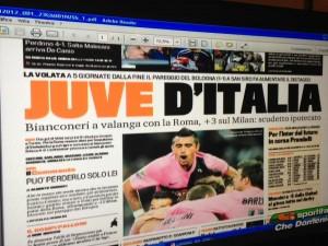 FOTO – ECCO L’ANTEPRIMA DELLA PRIMA PAGINA DELLA GAZZETTA DELLO SPORT,CLAMOROSO:PER LA PANCHINA DELL’INTER C’E’..