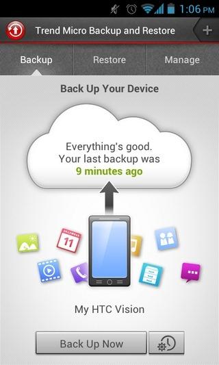 Trend Micro Backup Restore Android Backup Trend Micro Backup and Restore: 1GB di spazio Cloud Gratis per Android 