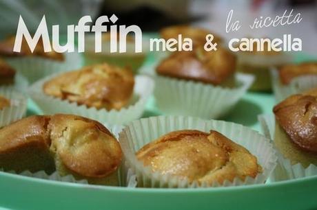 Ops, I did it again! Muffin mela e cannella